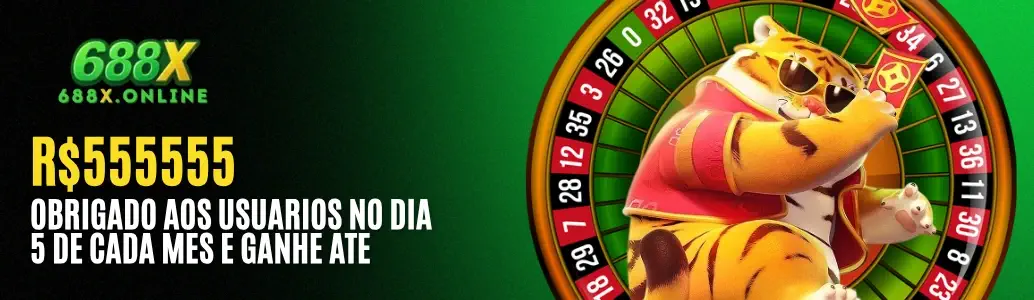 Promoções e bônus do 688X cassino.